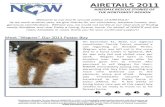 AIRETAILS 2011 - Northwest Airedale Terrier Rescue Northwest Airedale Terrier Rescue (NWATR) is a 501 c (3) charitable organization formed with the purpose of. helping homeless Airedale