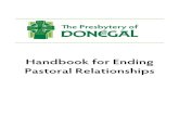 Handbook for Ending Pastoral Relationships 05/16…Handbook for Ending Pastoral Relationships 05/16 pg. 2 Pastors leave congregations for many reasons. Sometimes God calls them someplace