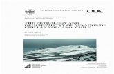British Geological Survey · British Geological Survey TECHNICAL REPORT WC/9 5/6 Overseas Geology Series THE PETROLOGY AND GEOCHEMISTRY OF NEVADOS DE CHILLAN VOLCANO, CHILE M D MURPHY