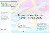 Business Intelligence Market Trends Study€¦ · and ROI/payback analysis (58%) to support purchase decisions for BI. However, when considering their BI solution, information from