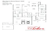 Blue Spruce BR1 - Amazon S3€¦ · Blue Spruce Bonus Room1 2640 Elevation A Total Living - 2,640 Indoor Living - 2,350 Outdoor Living - 290 Garage - 590 All dimensions are MOL. Plans
