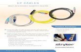 EP CABLES - Stryker Sustainability Solutionssustainability.stryker.com/wp...REV-B-EP-CABLES... · Product Description: EP cables are sterile extension cables that provide a conduit/connection