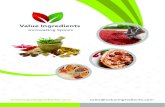 Value Ingredients Private Limited - Provider of spice ......Value Ingredients Innovating Spices TO EXPERIENCE A NEW WAY TO SOURCE YOUR SPICE INGREDIENTS Please get in touch Longitude