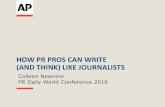 HOW PR PROS CAN WRITE (AND THINK) LIKE JOURNALISTS · 6 AP STYLE 201: NUMERALS Spell out one through nine: In general, spell out one through nine and use figures for 10 or above.