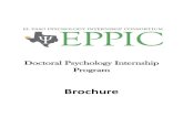 BrochureDoctoral Psychology Internship Program Brochure 1 Mission The mission of the El Paso Psychology Internship Consortium (EPPIC) is to provide a comprehensive training program