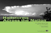Hailstorms Across the Nation - Illinois State Water …hail information for use in building design and proper materials for roofing and siding (Morrison, 1997). Hail causes considerable