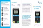 Your PINsentryface up, chip-end first card reader · in future to shop online securely Your PINsentryface up, chip-end first card reader Registering for the Barclaycard Find your