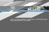 ICT in Education Teachers' Professional Development Toolkit · to open educational resources (OER). After the adoption by UNESCO of the Paris OER Declaration in 2012, the implementation