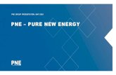 Pne – Pure new energy · | PNE Group Presentation | May 2020 » CEO since May 2016 » COO 2011– 2016 » Industry experience since 2000 » Sales, M&A, Procurement, Offshore, Communication/IR