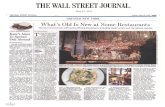 May$12,2017 - Benjamin Steakhouse · 2020. 4. 22. · THE WALL STREET JOURNAL. HE DOOR THE WALL STREET JOURNAL. Friday, May 12, 2017 | A Katz's sandwictL Katz's Aims To Spread Deli