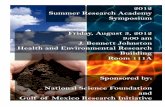 Summer Research Academy Symposium Friday, August 3, 2012 9 ...e.hormone.tulane.edu/edeb/PDFs/SRA2012_Symposium_Program.pdf · Methods Migration and invasion assays (BD Falcon) were