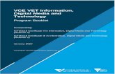 VCE VET Information, Digital Media and Technology€¦ · Web viewThe units from the scored Units 3 and 4 sequence of the VCE VET Information, Digital Media and Technology program
