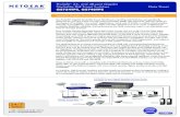 ProSafe 24- and 48-port Gigabit Stackable PoE Smart ... · Support, 1 year (included)* ProSupport™ Service Packs Available – XPressHW, Category 2: PRR0332 (3-year next-business