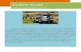 Cobra Gold · 2017. 7. 14. · 2 “Cobra Gold” คือ การฝึกทางทหารระหว่างกองทัพไทยและกองทัพสหรัฐอเมริกา