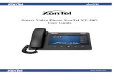 Smart Video Phone XonTel XT-30G User Guide...Phone Email Settings Contacts Android settings Message MWI Click this icon, and it will switch to pre-dial interface. You can make some