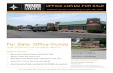 OFFICE CONDO FOR SALE...OFFICE CONDO FOR SALE 12209 Champlin Drive, | Suite 103 | Champlin, MN 55316 FOR MORE INFORMATION, CONTACT Rich Lee / Bradee Thompson 763.862.2005 richlee@premiercommercialproperties.com