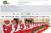 CONNECT WITH US @EthioEmbassyUK All Aboard the Addis …aigaforum.com/news2017/NewsletterJul-2017.pdf · 2017. 8. 16. · All Aboard the Addis-Djibouti Express Commercial Operations