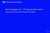 Emergency Preparedness - CIP Initiativecip.management.dal.ca/publications/Emergency Preparedness... · 2009. 10. 30. · EMERGENCY PREPAREDNESS 3 Chapter 1 Introduction Summary •