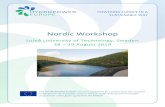 Nordic Workshop · Fortum Hydro Heini Auvinen, M.Sc.Eng.(Water Resources Engineering), has over 10 years of experience working with environmental aspects of hydro power. Special focus