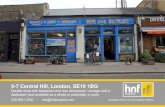 5-7 Central Hill, London, SE19 1BG - HNF Property · 5-7 Central Hill, London, SE19 1BG Double shop with basement and rear workspace / storage and a dedicated yard available as a