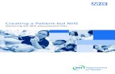 Creating a Patient-led NHS · Creating a Patientled NHS – Delivering the NHSImprovement Plan Chapter 4 – Changing the way the NHS works ... • a new model for managing change