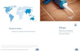 Adhesives & Sealants Product Portfolio and Sealants.pdfOmya Adhesives & Sealants Product Portfolio Omya is more... Excellence in Speciality Chemical Distribution Omya Inc. I 9987 Carver