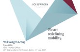 January – September 2015 Conference Call and Webcast 28 … · 2017. 6. 21. · 20th dbAccess Berlin Conference , Berlin, 21st June 2017 World car market vs. Volkswagen Group car