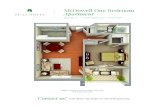 McDowell One Bedroom Apartment - Still Hopes 2017. 4. 24.آ  McDowell One Bedroom Apartment 653 sq. ft.