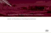 2018-19 Resilience Funding Guidelines · The Queensland Disaster Resilience Fund (QDRF) is a Queensland Government commitment of $38 million over four (4) years commencing 2018-19,