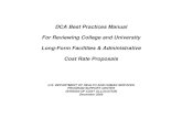 DCA Best Practices Manual For Reviewing College and ...U Review Manual.pdf · DCA Best Practices Manual For Reviewing College and University ... The Office of Management and Budget