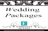 Wedding - Hilton€¦ · ♦ Welcome Gift Baskets for Hotel Guests @ $15.00 per basket ♦ Classic Tiered Wedding Cake @ $7.00 per guest ♦ Chocolate Fountain Station @ $400.00 (plus