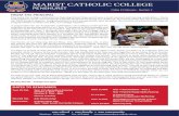 MARIST CATHOLIC COLLEGE...MARIST CATHOLIC COLLEGE PENSHURST Friday 21 February - Number 2 one school • one family • one community Telephone: 9579 6188 Fax: 9579 6668 FROM THE PRINCIPAL