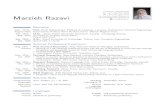 Marzieh Razavimarziehrazavi.github.io/cv/cv-razavi-short-classic.pdf · Dec. 2013 Probabilistic Lexical Modeling and Unsupervised Training for Zero-Resourced ASR, Ramya Rasipuram;