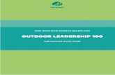 INTRODUCTION TO OUTDOOR LEADERSHIP - Girl Scouts · ASSESSMENT FOR OUTDOOR LEADERSHIP BASICS – 100 1) The Girl Scout outdoor education philosophy allows girls to a) Develop independence,