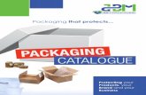Packaging that protects CATALOG.pdf · BROWN PAPER ROLLS DESCRIPTION PAC 1 1 1 1 1 1 1 1 1 1 1 1220X300X50GSM KRAFT REEL(25KG) ... BUBBLE WRAP BIG BUBBLE D120(1250X48) 011 791 5055