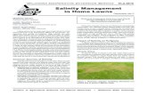 Salinity Management in Home Lawns - DocuSharepods.dasnr.okstate.edu/docushare/dsweb/Get/Document-10894/HL… · existing salinity problems. Tip #7: Manage irrigation usage Irrigation