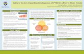 Cultural factors impacting misdiagnosis of PTSD in …...Cultural factors impacting misdiagnosis of PTSD in a Puerto Rican female LorangellyRivera, MD and Telva Olivares, MD Department