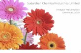Sudarshan Chemical Industries Limited Sudarshan Mexico S. de R.L de CV. GLOBAL HEAD OFFICE Sudarshan