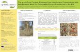 The greenGain Project: Biomass from Landscape Conservation ... · EGU, April 2017 The greenGain Project: Biomass from Landscape Conservation and Maintenance Work for Renewable Energy