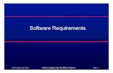 Software Requirements - tluinga/SE_materjal/ch6.pdf · ©Ian Sommerville 2004 Software Engineering, 7th edition. Chapter 6 Slide 4 Requirements engineering The process of establishing