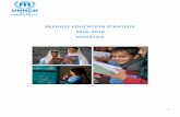 REFUGEE EDUCATION STRATEGY 2016-2018 PAKISTAN · education strategy and in the implementation of the Incheon Declaration related to the recently adopted Sustainable Development Goals