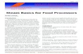 Steam Basics for Food Processorsdasnr22.dasnr.okstate.edu/docushare/dsweb/Get/... · Steam Basics for Food Processors Introduction The purpose of this fact sheet is to provide an