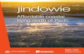 Affordable coastal living north of Perth€¦ · COASTAL LIVING. Build your dream home at Jindowie with a range of affordable blocks to choose from, all close to schools, shops and