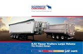 S.KI Tipper Trailers Large Volume · Your tipper trailer with the heavy duty chassis is perfectly equipped for extreme conditions. The optimised structure with higher profile frame