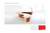 cantilever table · modular top · cantilever table paper · white ships in box 685mm x 685mm x 75mm (30" x 30" x 3") 11.5kg 14.8kg M·SA·SKETCH·P·WH·27 sitting height cantilever