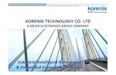 Industrial Intelligent Networking & Embedded Computing ... · Ethernet Switches 2008 Westermo 2005-2007 Hitech (TW), Lauer (DE), Brodersen(DK) & UTU (FI) 2004 EXTER-series 2000 Listed