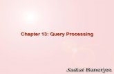 Chapter 13: Query Processing - WordPress.com · Basic Steps in Query Processing (Cont.) Parsing and translation translate the query into its internal form. This is then translated