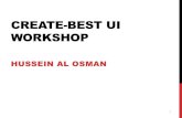 CREATE-BEST UI WORKSHOPcreate-best.com/wp-content/uploads/2019/02/CREATE-BEST... · 2019. 3. 16. · WHAT WE WILL DO TODAY The workshop is divided into five sections: • Section