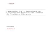 Oracle - PeopleSoft 9.1 - PeopleBook de Localización Argentina de … · 2012. 7. 25. · revelación, y se encuentran protegidos por la legislación sobre la propiedad intelectual.