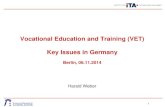 Vocational Education and Training (VET) Key Issues …vocational certificates to acquire • Educational certificates to access higher levels Simplified view with focus on VET 6 Mainstream